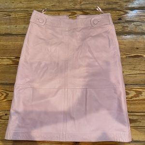 Banana Republic Vintage Leather Skirt